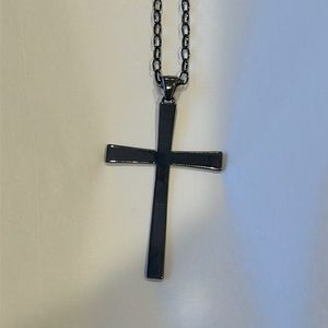 QVC Chain Necklace with Cross